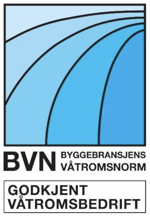 Godkjent Våtromsbedrift gjennom Fagrådet for våtrom - Full-Byggekontroll AS